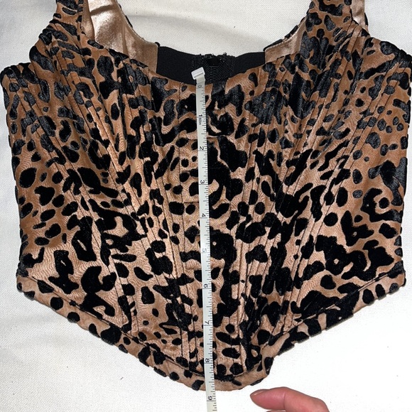 Leopard print corset - Picture 7 of 8